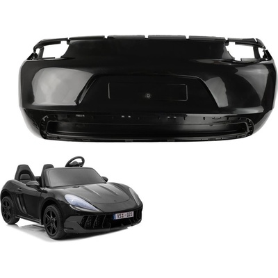 Lean Cars Zadný nárazník pre elektrické autíčko Perfecta YSA021 čierny lakovaný
