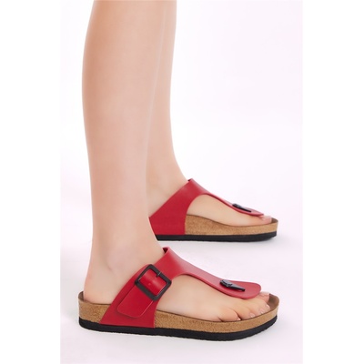 Tonny Black Унисекс чехли - Червени #399694 (399694_Червен)