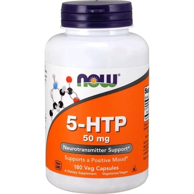 Now Foods 5-HTP 50 mg 180 rastlinných kapsúl