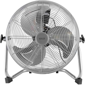 Muhler Вентилатор подов 18'' Muhler FM-1813, Индустриален, Мощност 100W, 3 скорости, Метален, Регулиране на струята, Сребрист (KT-1005314)