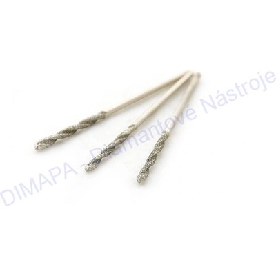 1.5 mm Diamantový vrták - spirálový DIMAPA