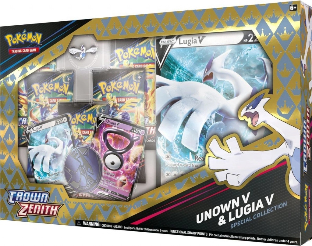 Pokémon TCG Unown V & Lugia V Special Collection od 2 999 Kč