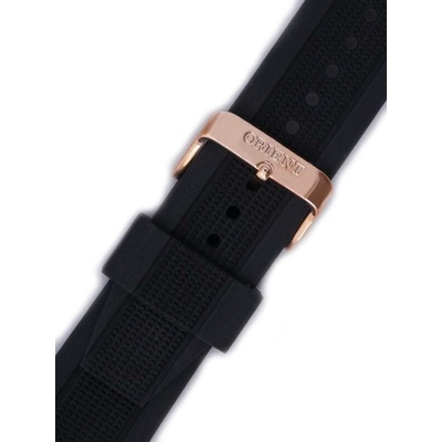 Orient silikónový čierny, rosegold spona FTD10, FUNC7 VDEADRB