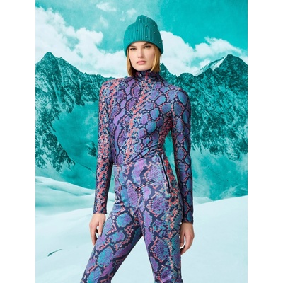 Goldbergh Fiesta Ski Pully Snake Turchese