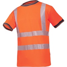 Sioen Unisex HI-VIS tričko ROVITO 3876A 0304012996 HV oranžová