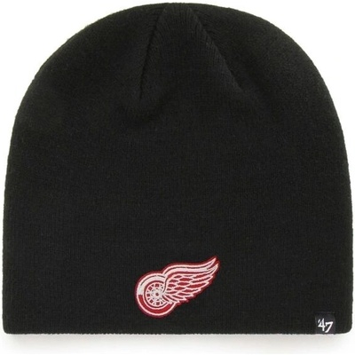 47 Brand Detroit Red Wings pletená zimná čiapka čierna