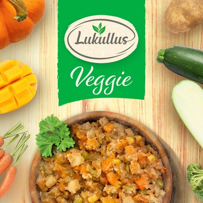 Lukullus Adult Naturkost Veggie 6 x 400 g
