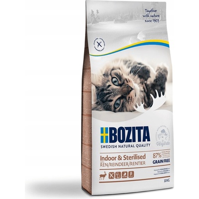 Bozita Grainfree Indoor & Sterilised so sobom 10 kg