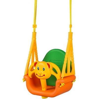Ecotoys Farebná detská hojdačka 3v1