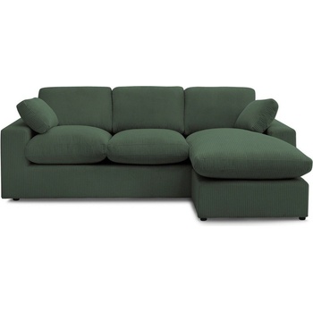 Bobochic Зелен ъглов диван от рипсено кадифе Belair - Bobochic Paris (WT-HILL-N--U3-W_2 P1075)