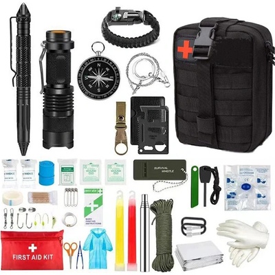 DRAGOWA Tactical комплект за първа помощ Fjord, черен (DRG089.Black)