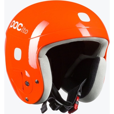 POC Детски ски каски POC POCito Skull fluorescent orange