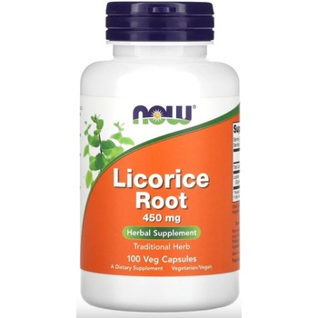 NOW Licorice Root, 100 капсули, Now