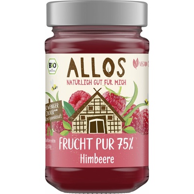 Allos Ovocný džem malina bio 250 ml