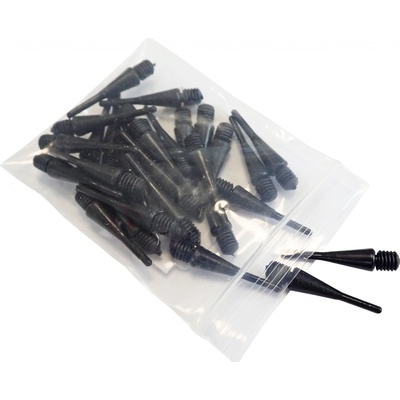 Harrows Hroty soft Micro plastové čierne 30 ks/bal 18mm