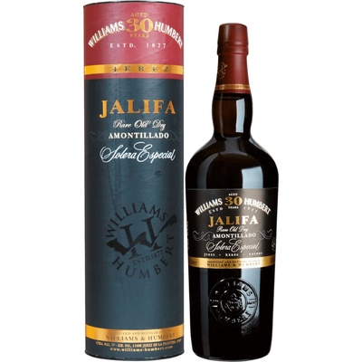 Sherry Jalifa Amontillado V.O.R.S. 30y suché 19,5% 0,5 l (čistá fľaša)