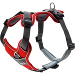 HUNTER Нагръдник за куче Hunter Harness Divo Dog harness - Red / Grey - размер Hals 30-42 cm, Bauch 52-68 cm (057-0154-0113)