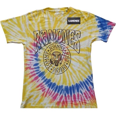 Ramones Crest Psych (Wash Collection) Yellow M Риза (RATS60MDD02)