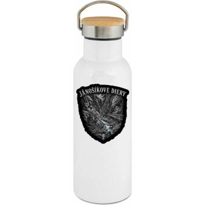 123TRIKO termoska Jánošíkove diery, rytý tisk, volná verze 500 ml