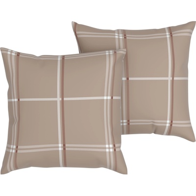 Livarno home z jemného flanelu 2 ks hnědá 50 x 60 cm – Zbozi.Blesk.cz