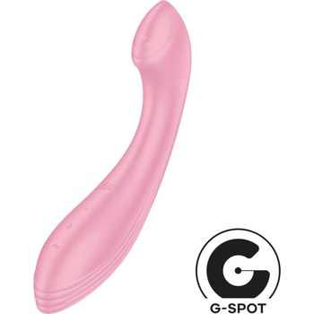 Satisfyer G-Force - акумулаторен, водоустойчив G-точков вибратор (розов)