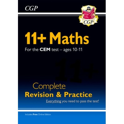 "New 11+ CEM Maths Complete Revision and Practice - Ages 10-11 (with Online Edition)" - "" ("Books CGP")(Paperback / softback)