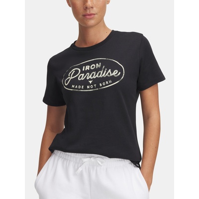 Дамска тениска Under Armour UA Pjt Rck W HW SS Tools Under Armour | Cheren | ЖЕНИ | S