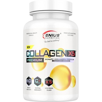 Image 1 of GENIUS NUTRITION Collagen X-5 [60 капсули]