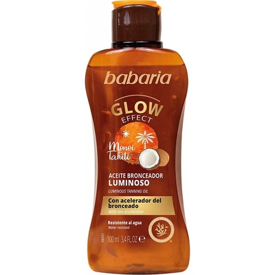 Babaria Glow Effect Monoi Tahiti rozjasňující olej na opalování 100 ml