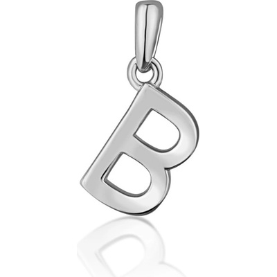 JVD strieborný prívesok písmeno "B" SVLP0948XH2000B