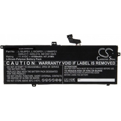 VHBW Батерия за Lenovo Thinkpad X390, 4150 mAh (888202833)