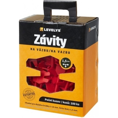 LEVELYS Závity na väzbu 1,5mm/100ks