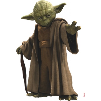 Komar 14721 Samolepící dekorace Yoda 100x70cm
