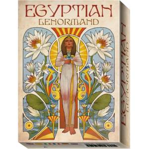 Lo Scarabeo Оригинални карти Ленорман Egyptian Lenormand Oracle - Riccardo Minetti, Giulia F. Massaglia