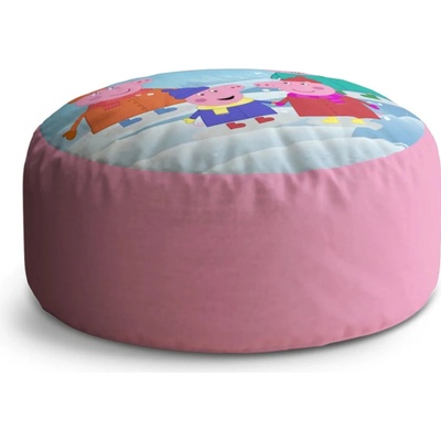 Sablio Taburet Circle Prasiatko Pepina Rodina: 38x48 cm
