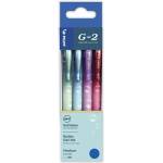 Pilot Bubble G2 2025 4 бр. /пак 0, 7 мм ролкова топка със синьо мастило 449065 (449065)