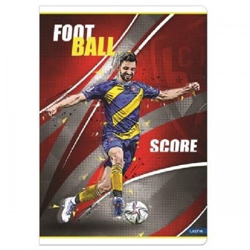 Lastva Тетрадка Lastva Game A4 голяма, 52 листа, Широки редове голяма