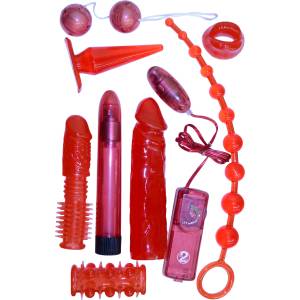 You2Toys Crimson Passion - комплект от 9 еротични инструмента