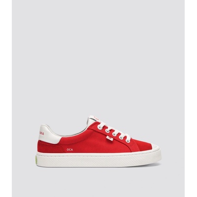 Cariuma OCA 2.0 Nylon and Suede Scarlet Red