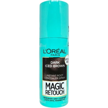 L'Oréal Paris magic retouch спрей за скриване на бели корени 74мл, Dark iced Brown