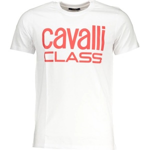 Cavalli class Мъжка тениска с къс ръкав cavalli class, Цвят Бял (qxt62qjd060_bi00053)