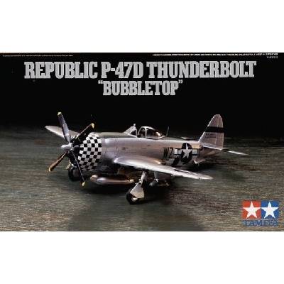 Tamiya 60770 P-47D Thunderbolt Bubletop 1:72