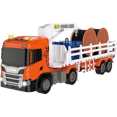 Ocie Scania Камион с Кран Светлини и Звуци (1012485F)