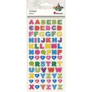 TITANUM Sticker (label) Craft-Fun Series alphabet Titanum (25BJ033126)