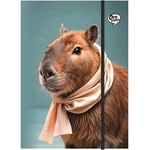 OPTISCHOOL Палпана с гумени ленти, картон, A4, OPTISCHOOL „Capybara 27IGM00-004 (27IGM00-004)