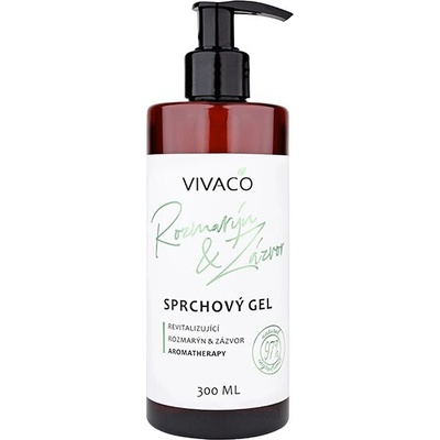 VIVACO Sprchový gel Rozmarýn a Zázvor 300 ml