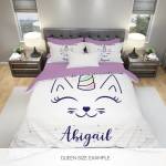  Уникален комплект детско спално бельо Cat Unicorn