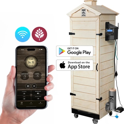Browin dragON Plywood Nature, Digital Wi-Fi, 320L