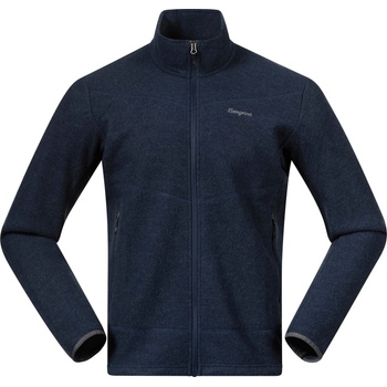 Bergans Мъжко вълнено яке Bergans Rabot Merino Fleece Midlayer Jacket Merino jacket - Navy Blue (005-7028-0313)