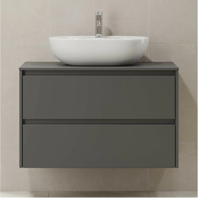 BATH DELUXE Koupelnová skříňka TRONDHEIM pro umyvadlo 90x57x46 cm antracit 03-090-67-43-00